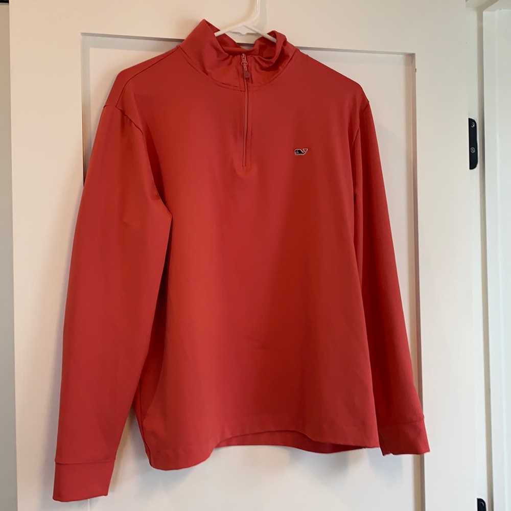 Vineyard Vines quarter zip up sweater